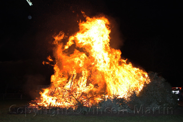 Kerstboomverbranding